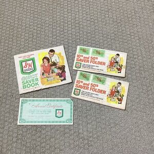 Vintage S&H Green Stamps Quick Saver Book‎ & 10's 50's Saver Folders